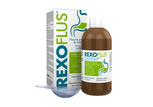 Rexoflus trattamento del reflusso gastroesofageo e laringo-faringeo sospensione orale 200ml