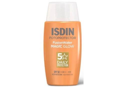Isdin Fotoprotector spf 50 Fusion Water Magic Glow protezione solare viso 50ml