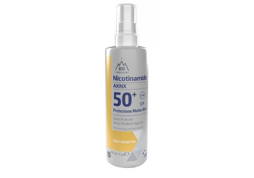 Nicotinamide AKNK spf 50+ protezione molto alta solare per il corpo spray 200ml