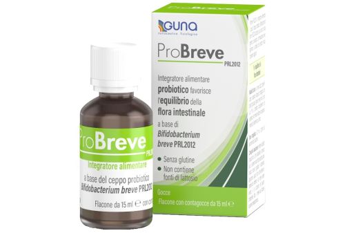 ProBreve integratore prebiotico per l'equilibrio della flora intestinale gocce orali 15ml