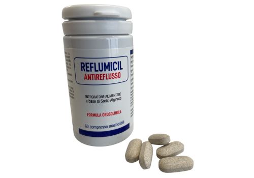 Reflumicil Antireflusso integratore a base di sodio alginato 60 compresse masticabili