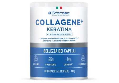 Stardea Collagene+Keratina integratore per unghie e capelli 300 grammi