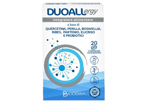 Duoallergy integratore per le allergie 20 compresse 