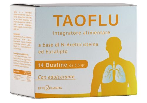 Taoflu integratore per la salute delle vie respiratorie 14 bustine