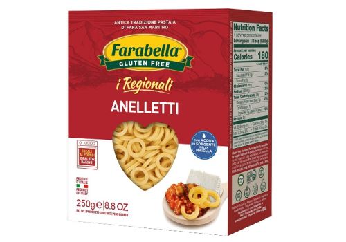 Farabella anelletti pasta senza glutine 250 grammi