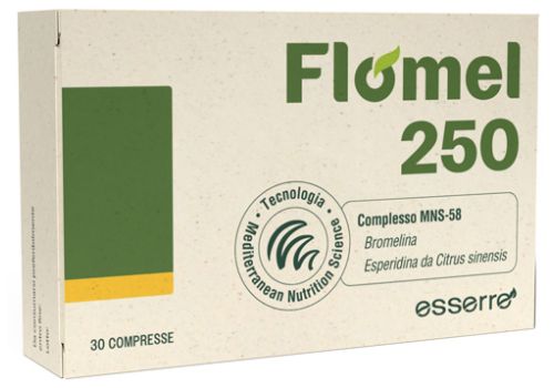 Flomel 250 integratore per la normale funzionalità del microcircolo 30 compresse