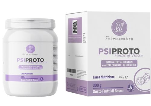 Psiproto Frutti di Bosco integratore per il metabolismo energetico e il supporto muscolare polvere orale 300 grammi