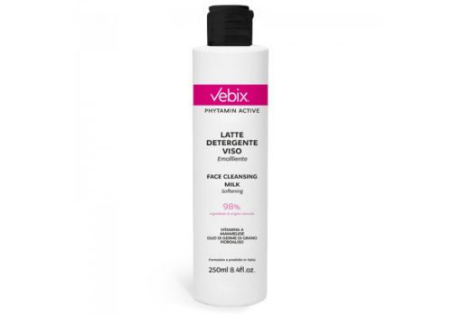 Vebix phytamin active latte detergente viso naturale purificante 250ml