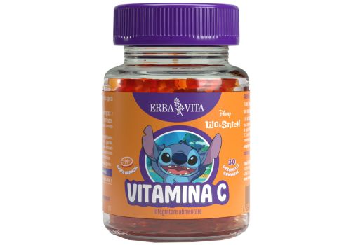 Disney Lilo & Stitch Vitamina C integratore per il sistema immunitario e ad azione tonica per bambini 30 caramelle gommose