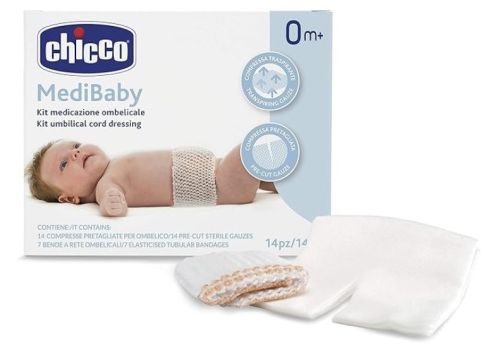 Chicco Medi baby kit medicazione ombelicale 0m+ 