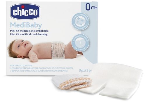 Chicco medibaby minikit per medicazione ombelicale 