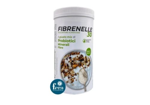 Fibrenelle mix di probiotici minerali e fibre per il benessere intestinale polvere solubile 390 grammi