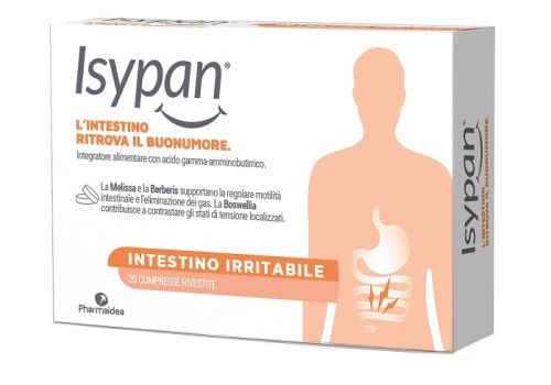 Isypan Intestino Irritabile integratore per il benessere intestinale 20 compresse 