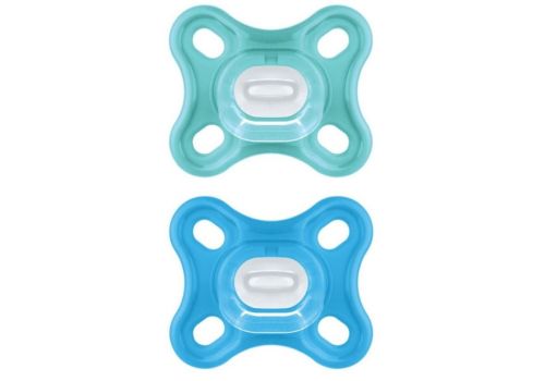 Mam Comfort succhietti in silicone 0-3m maschio 2 pezzi