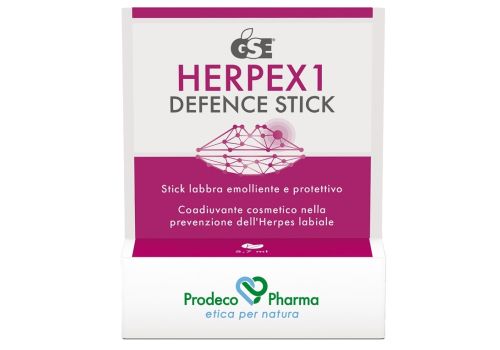 Gse Herpex 1 Defence Stick labbra emolliente protettivo 5,7ml