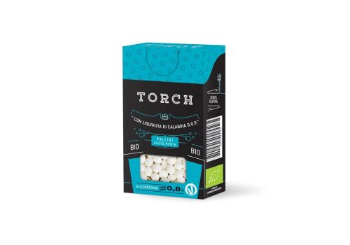 Torch pallini gusto menta con liquirizia di calabria d.o.p. 20 grammi