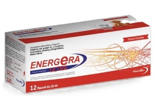 Energera Ultra integratore tonico 12 flaconcini da 10ml