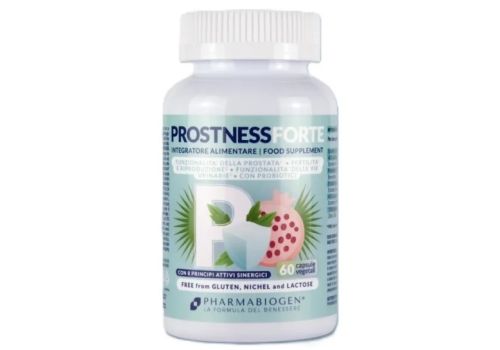 Prostness forte integratore per la prostata e la funzionalità delle vie urinarie 60 capsule vegetali