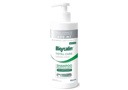 Bioscalin Total Care Donna-Uomo shampoo fortificante volumizzante 400ml
