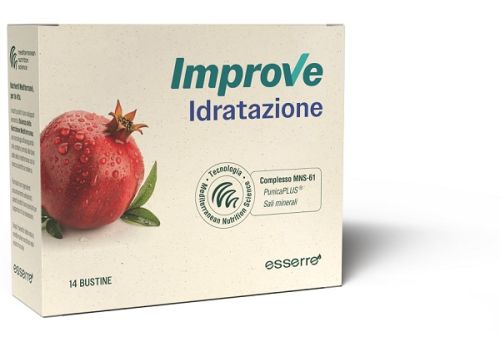 Improve Idratazione integratore per la funzione muscolare e per la stanchezza 14 bustine