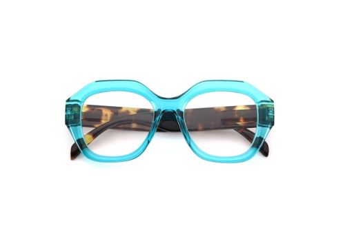 Corpootto vogue blu-tartaruga occhiali da lettura +1,50