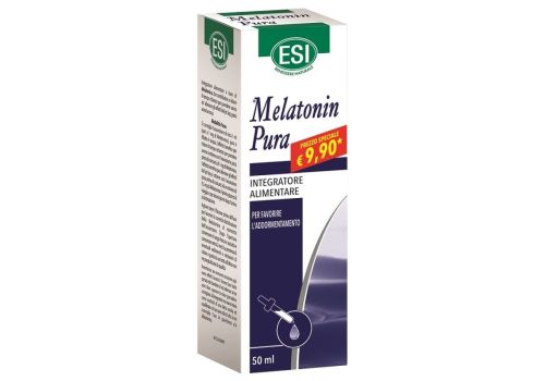 Esi Melatonin pura gocce integratore per il riposo notturno 50ml