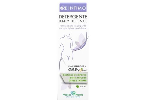 GSE Intimo Detergente Daily Defence gel per la corretta igiene intima quotidiana 200ml