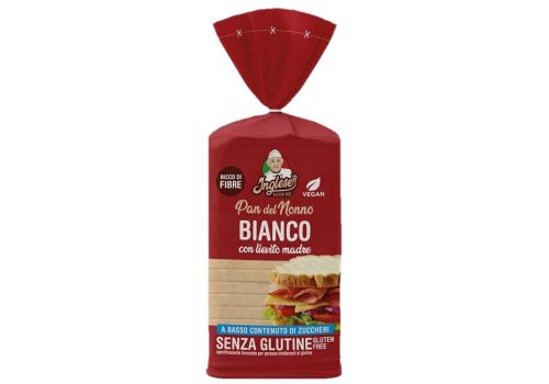 Inglese Pan del Nonno bianco con lievito madre senza glutine 45 grammi