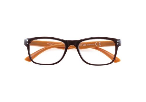 Prontoleggo charme marrone-arancio occhiali da lettura +3,50