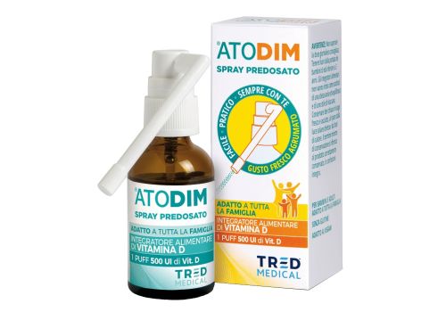 Atodim integratore di vitamina D 500UI spray orale 30ml