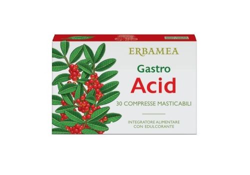 Gastro Acid integratore per il bruciore di stomaco 30 compresse masticabili