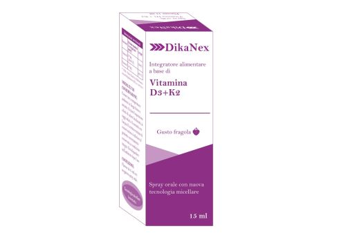 DikaNex integratore per la funzione muscolare e le difese immunitarie spray orale 15ml
