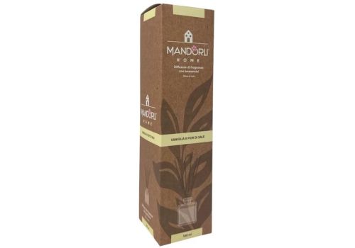 Mandorlì Homme Vaniglia e Fior di Sale diffusore di fragranza con bastoncini 100ml