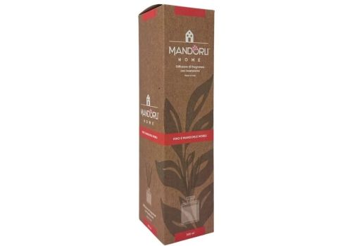 Mandorlì Homme Vino e Mandorle Nobili diffusore di fragranza con bastoncini 100ml