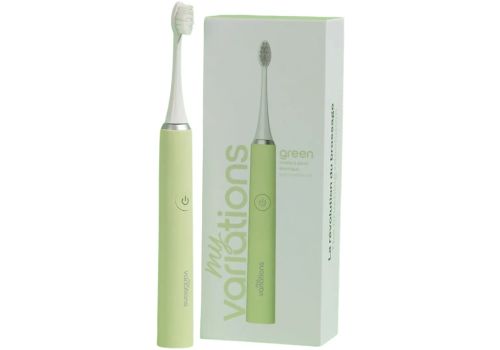 My Variations spazzolino elettrico sonico verde 1 pezzo