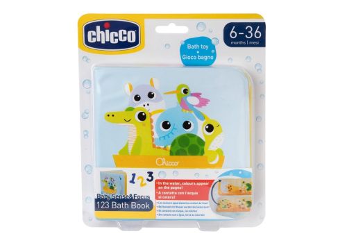 Chicco 123 libro bagno gioco per bambini 6-36 mesi 