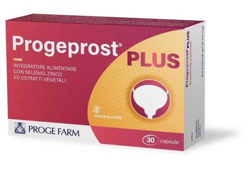 Progeprost Plus integratore per il benessere della prostata 30 capsule