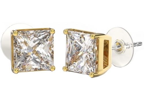 Biojoux queen margaret orecchini in acciaio medicale gold plated