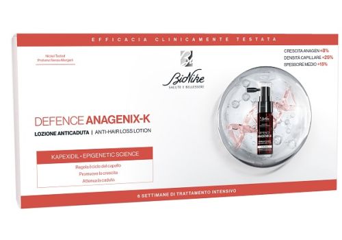 Bionike Defence Anagenix-K lozione anticaduta 6 falconcini da 15ml