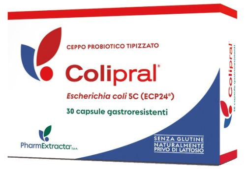 Colipral integratore di probiotici per l'equilibrio intestinale 30 capsule