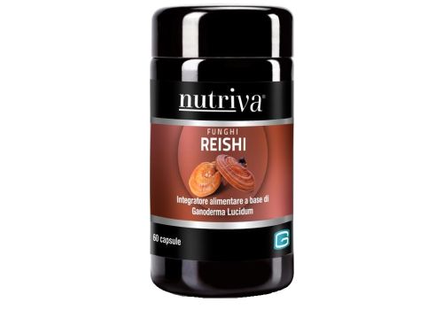 Nutriva Reishi integratore per il sistema immunitario 60 capsule