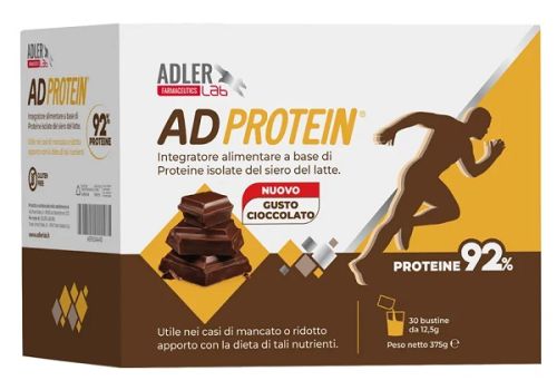 Adprotein integratore a base di proteine isolate gusto cioccolato polvere orale 30 bustine