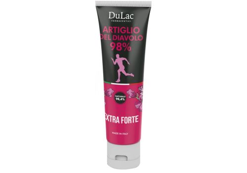 DuLac Artiglio del Diavolo 98% Extra Forte sollievo immediato per muscoli e articolazioni gel 100ml