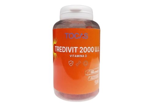 Tredivit 2000 U.I. integratore per ossa e difese immunitarie 60 caramelle gommose