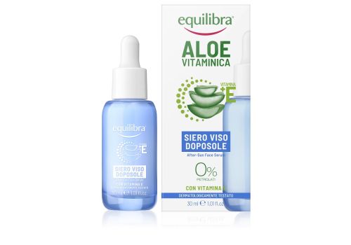 Equilibra Aloe Vitaminica + Vitamina E siero viso doposole 30ml