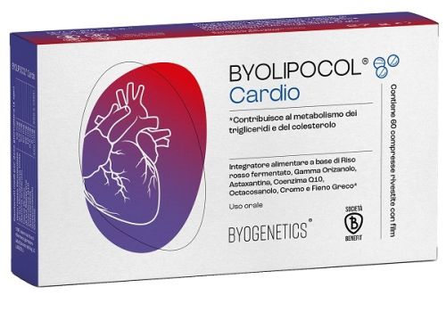 Byolipocol Cardio integratore per il controolo dei trigliceridi e del colesterolo 60 compresse