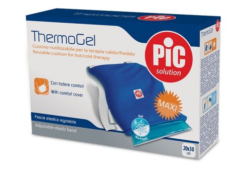 Pic Thermogel cuscino per la terapia caldo freddo fascia elastica regolabile 20x30cm 1 pezzo