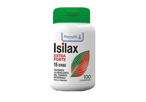 Isilax Extra Forte integratore che favorisce la regolarità del transito intrestinale 100 compresse