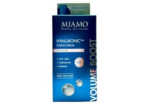 Miamo Hyaluron14+ Fusion Serum bundle con siero viso anti rughe 30ml + crema 5ml in omaggio
