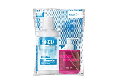 Saugella Under the skin detergente per l'igiene intima femminile bundle 2 pezzi